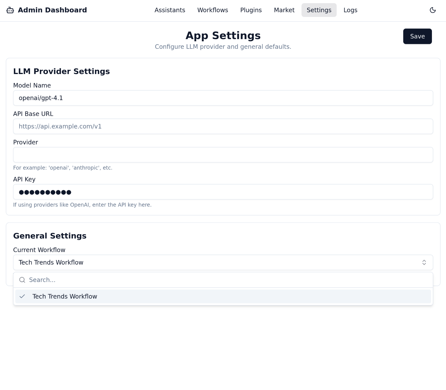 Activating Workflow Screenshot